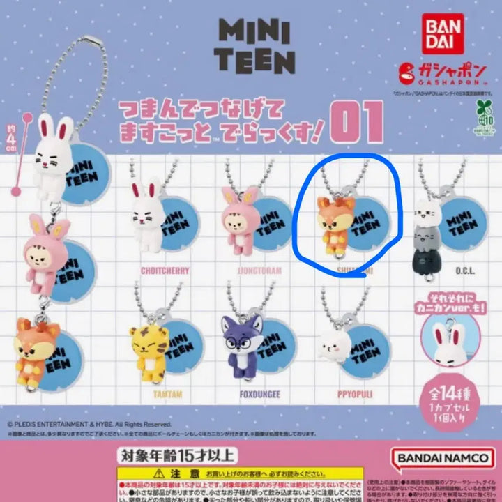 [BUNJANG] Bandai MiniTin Deluxe 01 Joshua Photocard Holder / 반다이 미니틴 대롱가챠 디럭스01 샤슴이 조슈아 양도