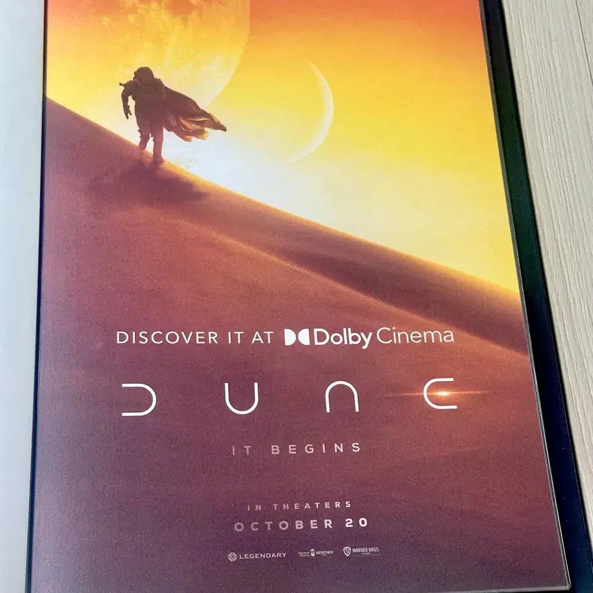 [BUNJANG] Dune 2 Dolby Cinema A3 Poster / [초희귀한정판]영화 듄2 돌비시네마 포스터(A3)DUNE DOLBY
