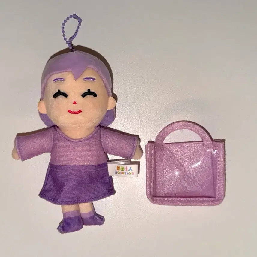 [BUNJANG] IrasutoYa Fanclub Otaku Doll Keyring / 이라스토야 팬클럽 소녀 오타쿠 인형 키링