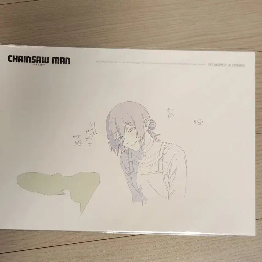 [BUNJANG] Chainsaw Man Leje - 4th Week &amp; Original Art Poster Bundle Set / 일괄) 체인소맨 레제편 4주차 및 원화 포스터