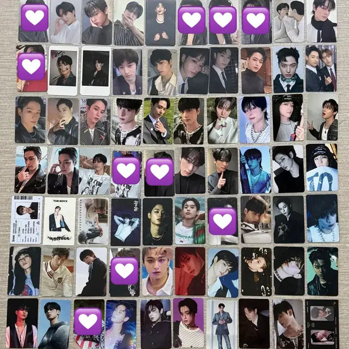 [BUNJANG] The Boyz Juyeon Official Photocard Bundle Set (60 pcs) / 더보이즈 주연 공식 포카 60장 일괄 양도