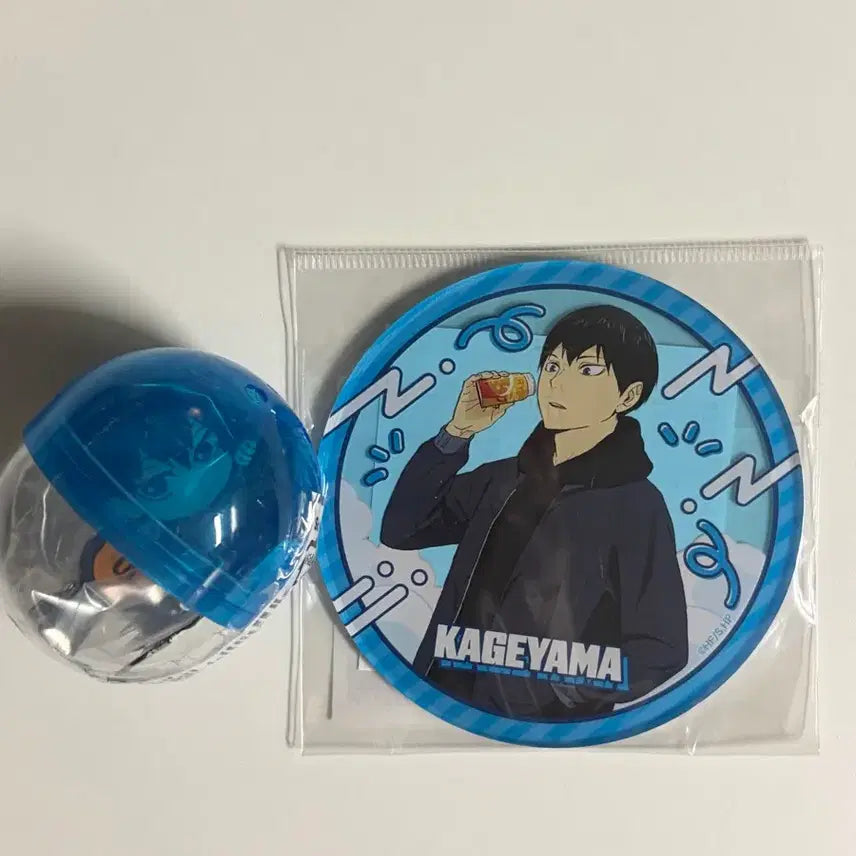 [BUNJANG] Haikyuu!! Kageyama Tobio Acrylic Coaster &amp; Hairpin Gacha Set / (새상품 일괄) 하이큐 카게야마 아크릴 코스터, 헤어핀 가챠