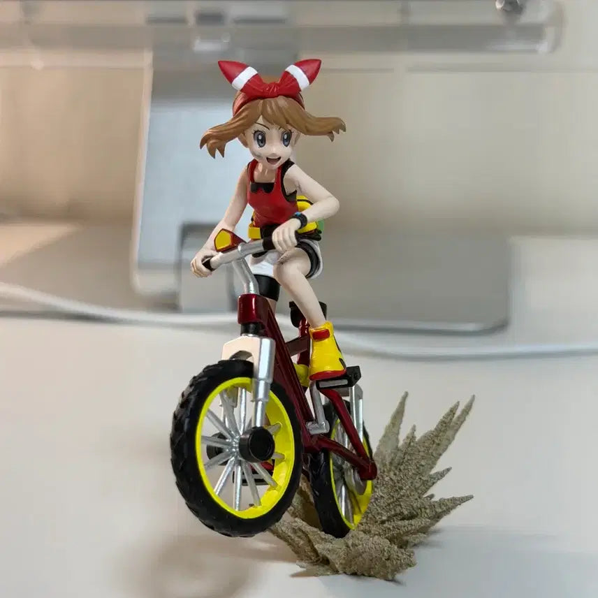 [BUNJANG] Pokemon Scale World JB Studio Bicycle Spring Figure (Defective) / 포켓몬스터 스케일월드 레진 jb 자전거 봄이 하자품