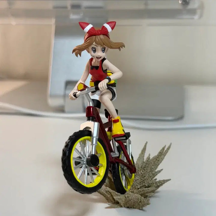[BUNJANG] Pokemon Scale World JB Studio Bicycle Spring Figure (Defective) / 포켓몬스터 스케일월드 레진 jb 자전거 봄이 하자품