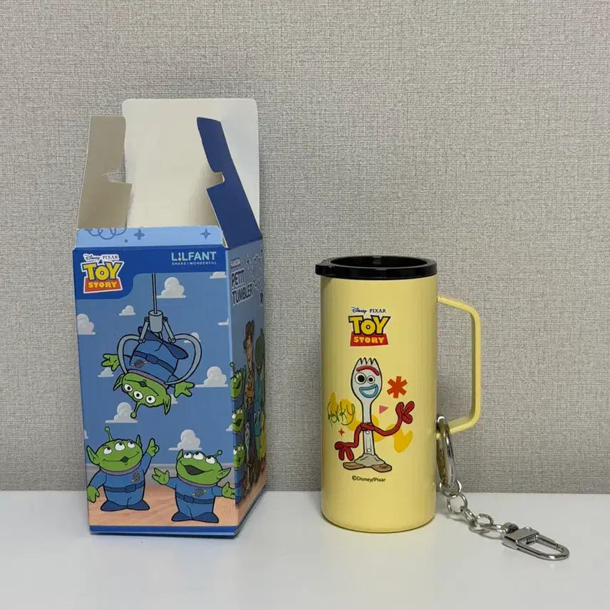 [BUNJANG] Toy Story Forky/Duffy Bunny Mini Tumbler Keychain / 토이스토리 포키/더피버니 미니텀블러 키링