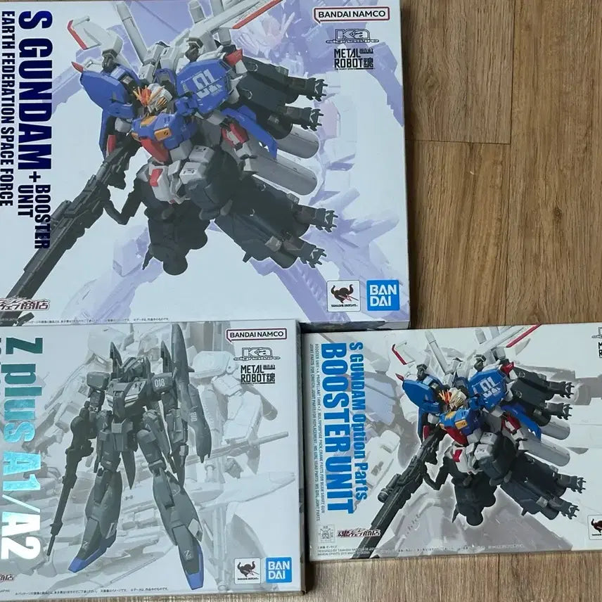 [BUNJANG] Metal Robot Spirits S Gundam Booster Unit &amp; Zeta Plus Hummingbird Set / 메탈로봇혼 S건담 부스터 합본 / 제타 플러스 합본 / 부스터 유닛 일괄