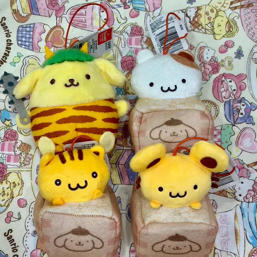 [BUNJANG] Pompompurin &amp; Team Purin Bundle Set / (정품) 도깨비 폼폼푸린 및 팀푸린 일괄