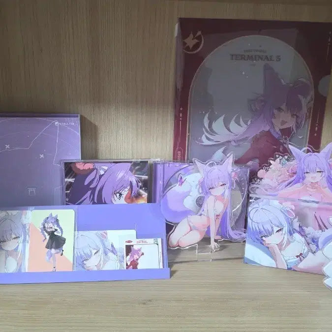 [BUNJANG] Stellive Tenko Shibuya Acrylic Photocard Bundle Set / 스텔라이브 텐코 시부키 굿즈 앨범 아크릴 포카 일괄 판매