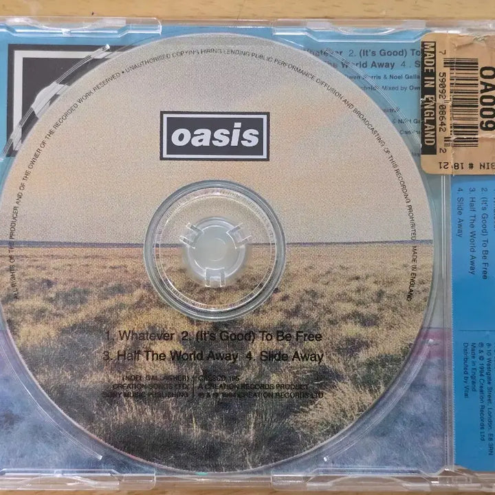 [BUNJANG] Oasis Whatever UK Yellow Vinyl Single CD / CD 음반 oasis 오아시스 - Whatever 옐로우판 영국반