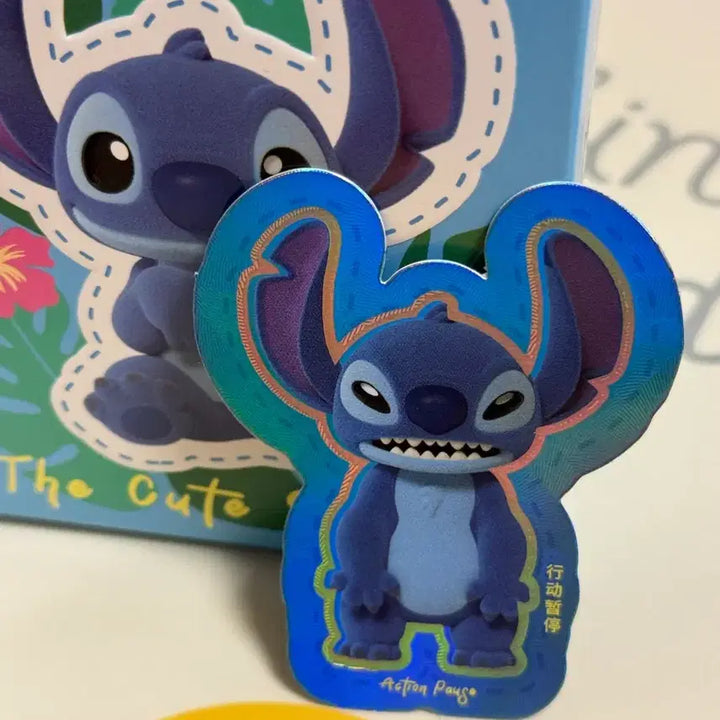[BUNJANG] 52TOYS Stitch The Cute Action Pause Figure (Angry Expression) / 52TOYS 스티치 더큐트 피규어 Action Pause 화난표정 스티치