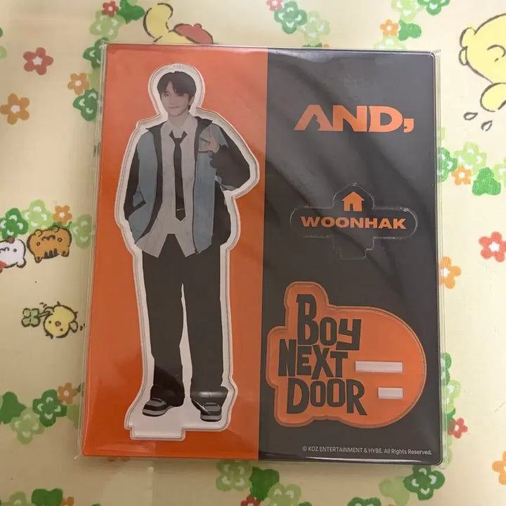 [BUNJANG] BOYNEXTDOOR Yunhak Sealed Acrylic / 보이넥스트도어 운학 AND 아크릴 미개봉