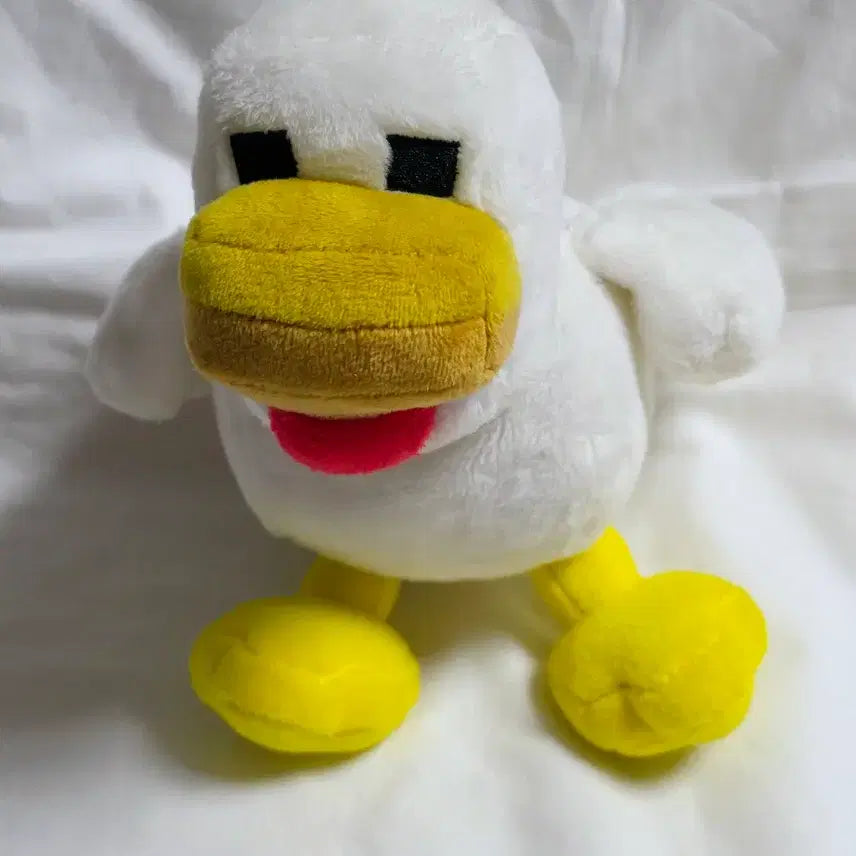[BUNJANG] Minecraft Chicken Plush Toy / 마인크래프트 닭 인형 치킨