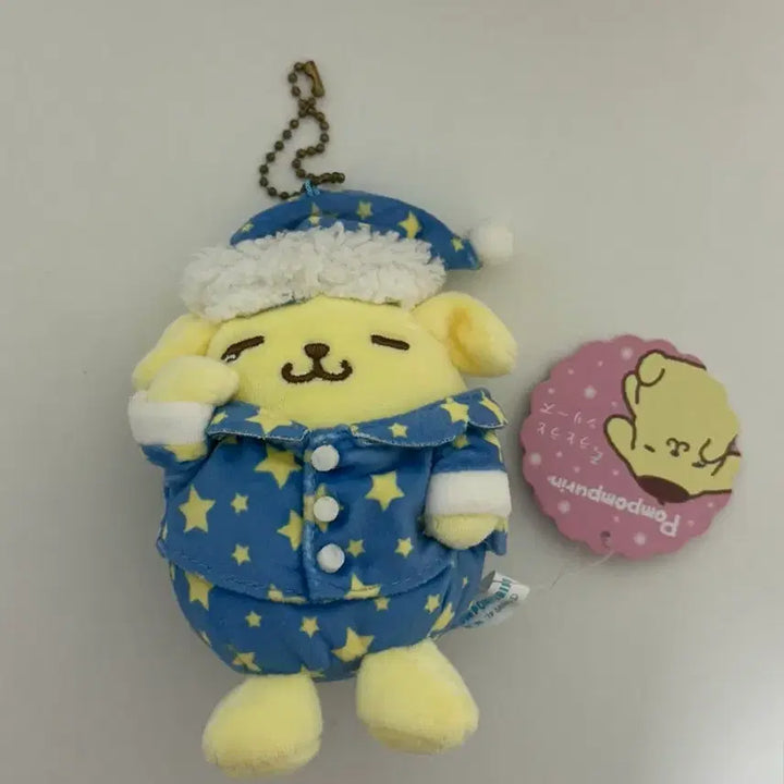 [BUNJANG] Sanrio Pompompurin Utouto Sleeping Pajama Plush / 산리오 폼폼푸린 우토우토 졸려 파자마 잠옷 인형