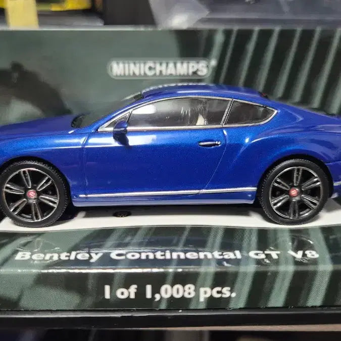 [BUNJANG] Minichamps Bentley Continental GT Blue 1/43 Diecast Model / 1/43 미니챔프 벤틀리(블루) 모형,다이캐스트