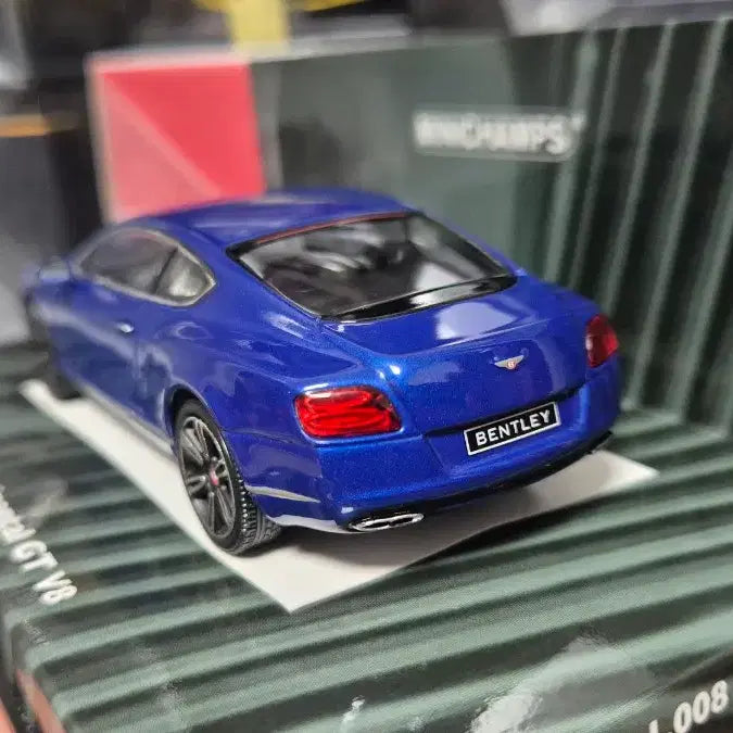 [BUNJANG] Minichamps Bentley Continental GT Blue 1/43 Diecast Model / 1/43 미니챔프 벤틀리(블루) 모형,다이캐스트
