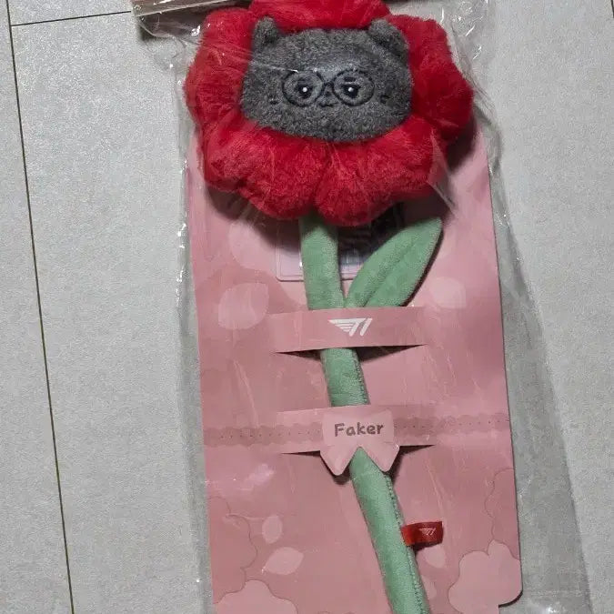 [BUNJANG] T1 Faker Animal Flower Plush / 애니멀 꽃 플라워 페이커 인형 포카포함