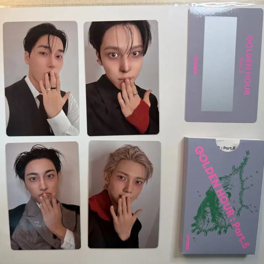 [BUNJANG] ATEEZ Golden Hour Photocard Set / 에이티즈 골든아워 포토카드 세트 poca