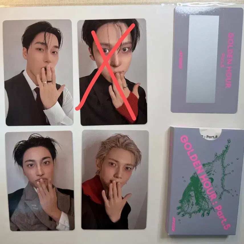 [BUNJANG] ATEEZ Golden Hour Photocard Set / 에이티즈 골든아워 포토카드 세트 poca