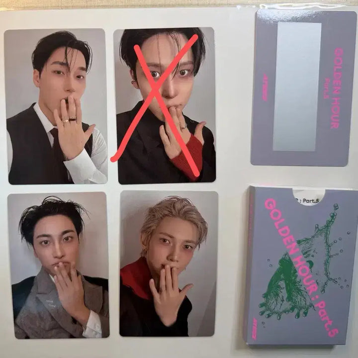 [BUNJANG] ATEEZ Golden Hour Photocard Set / 에이티즈 골든아워 포토카드 세트 poca