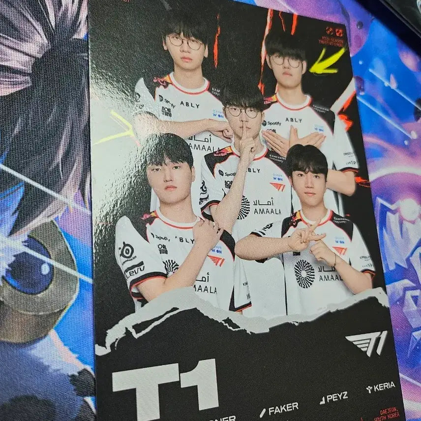 [BUNJANG] T1 2026 MSI Postcard / 2026 msi t1 엽서
