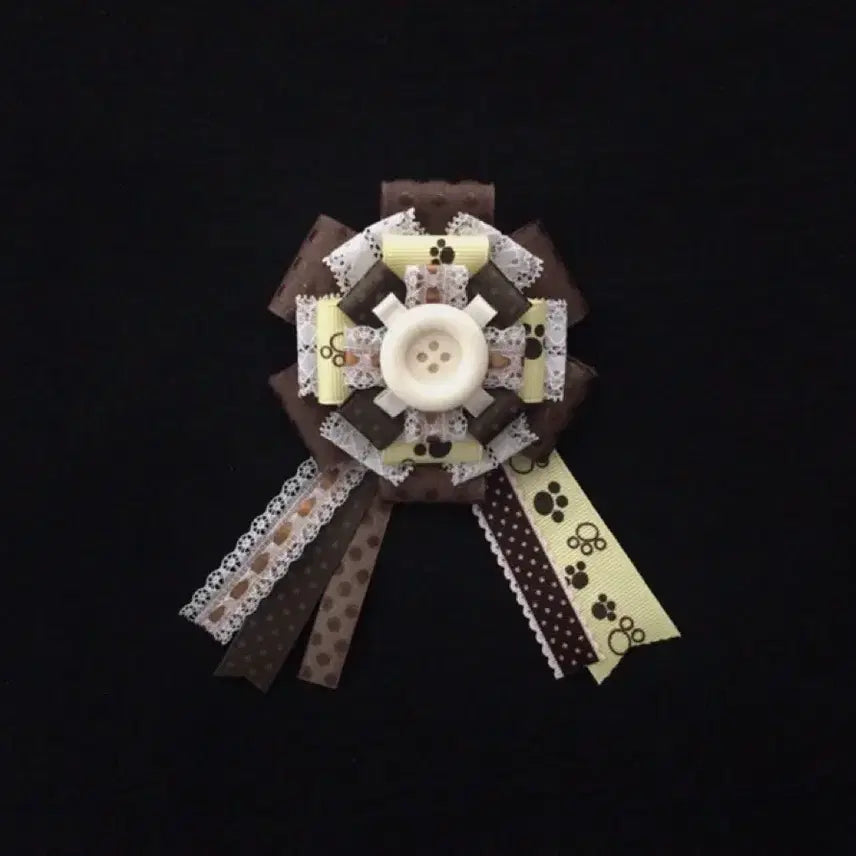 [BUNJANG] Banana Brownie Rosette / 바나나 브라우니 로제트