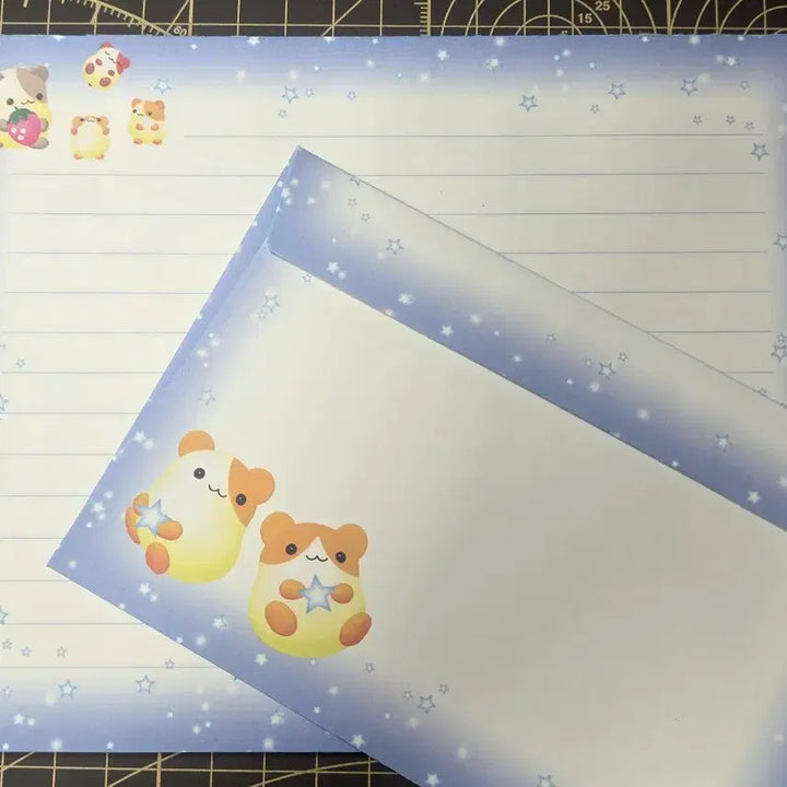 [BUNJANG] Potter Ham Letter Paper and Envelope Set / 포테햄 편지지봉투 세트