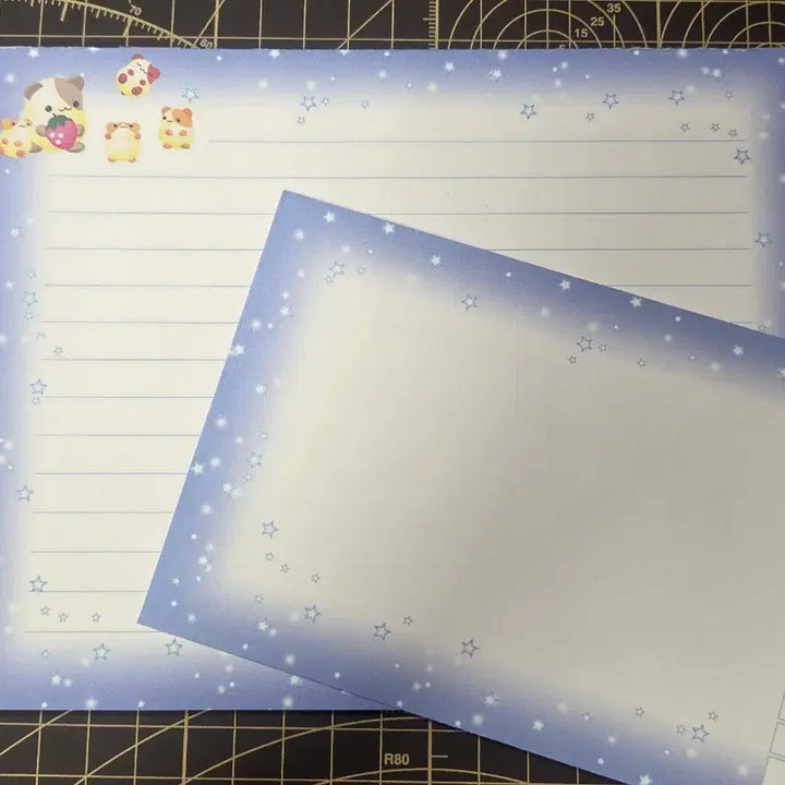 [BUNJANG] Potter Ham Letter Paper and Envelope Set / 포테햄 편지지봉투 세트