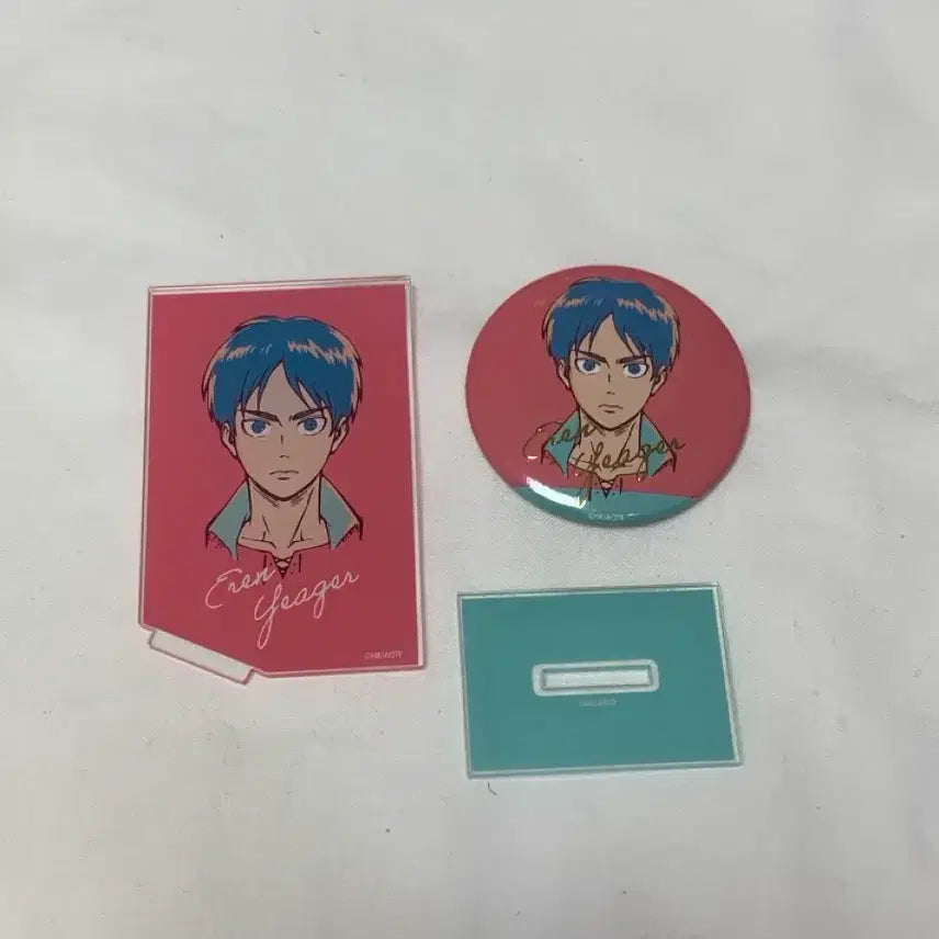 [BUNJANG] Attack on Titan Eren Goods Set / 진격의 거인 에렌 굿즈 set