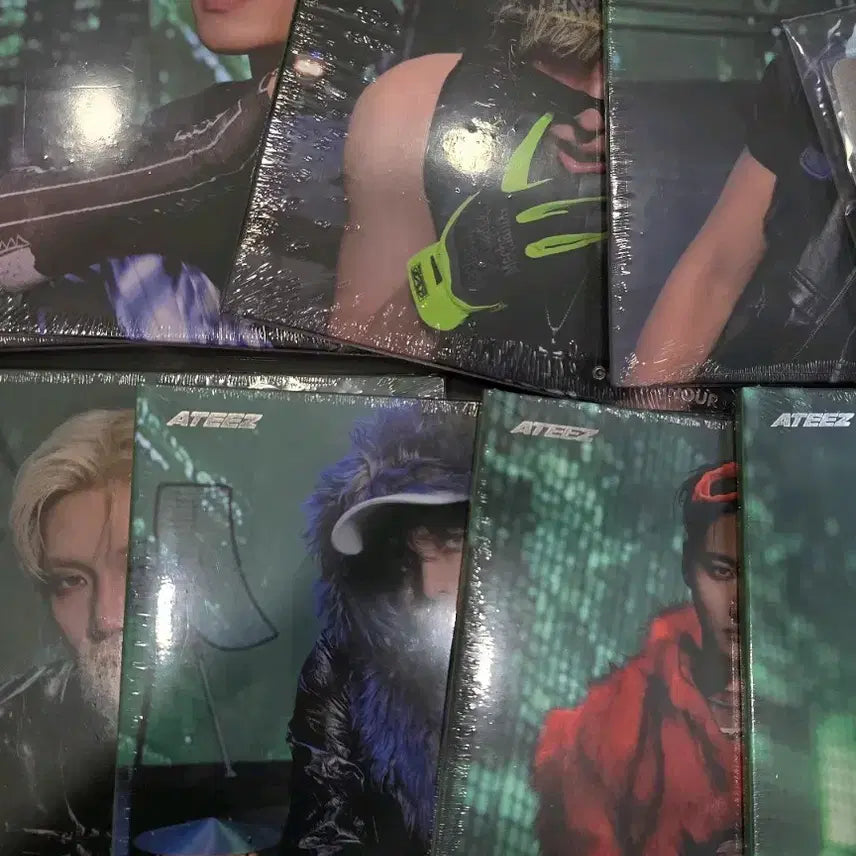 [BUNJANG] ATEEZ Digipack Set (Sealed) / 에이티즈 디지팩 (미개봉) 1세트(8장)