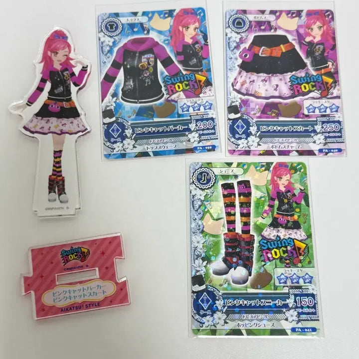 [BUNJANG] Aikatsu! Ichigo Hoshimiya Seira Acrylic Plush Canvas Board Set / 아이카츠 아이엠스타 세이라 아크릴 누이 캔버스보드
