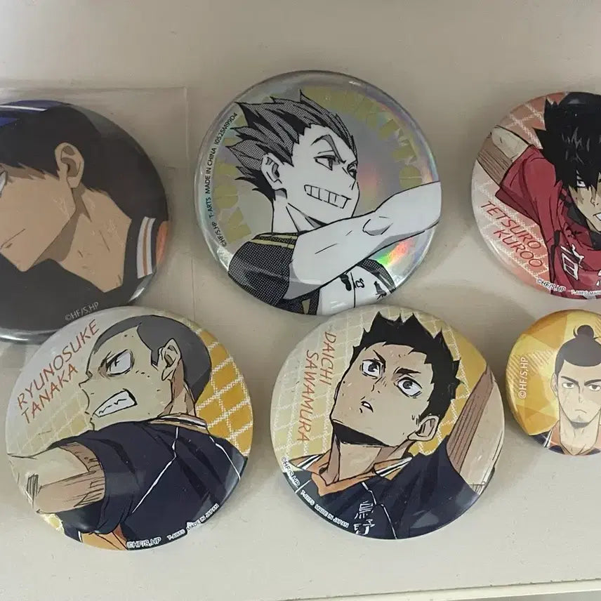 [BUNJANG] Haikyuu!! Can Badges Bundle Set / 하이큐 캔뱃지 일괄 판매
