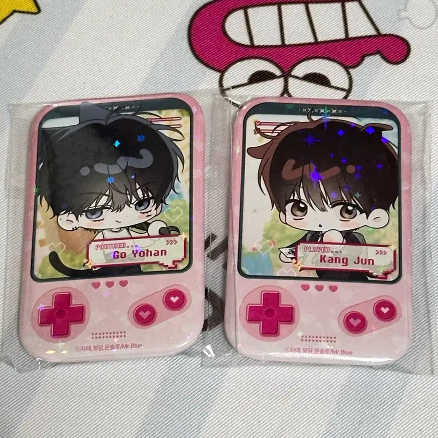 [BUNJANG] M.BL COMPANY Bed Eighteen (Yeol-eum) SD Can Badge Go-yohan Kang-jun / 미블컴퍼니 열여덟의 침대 열침 sd캔뱃지 고요한 강준 캔뱃지