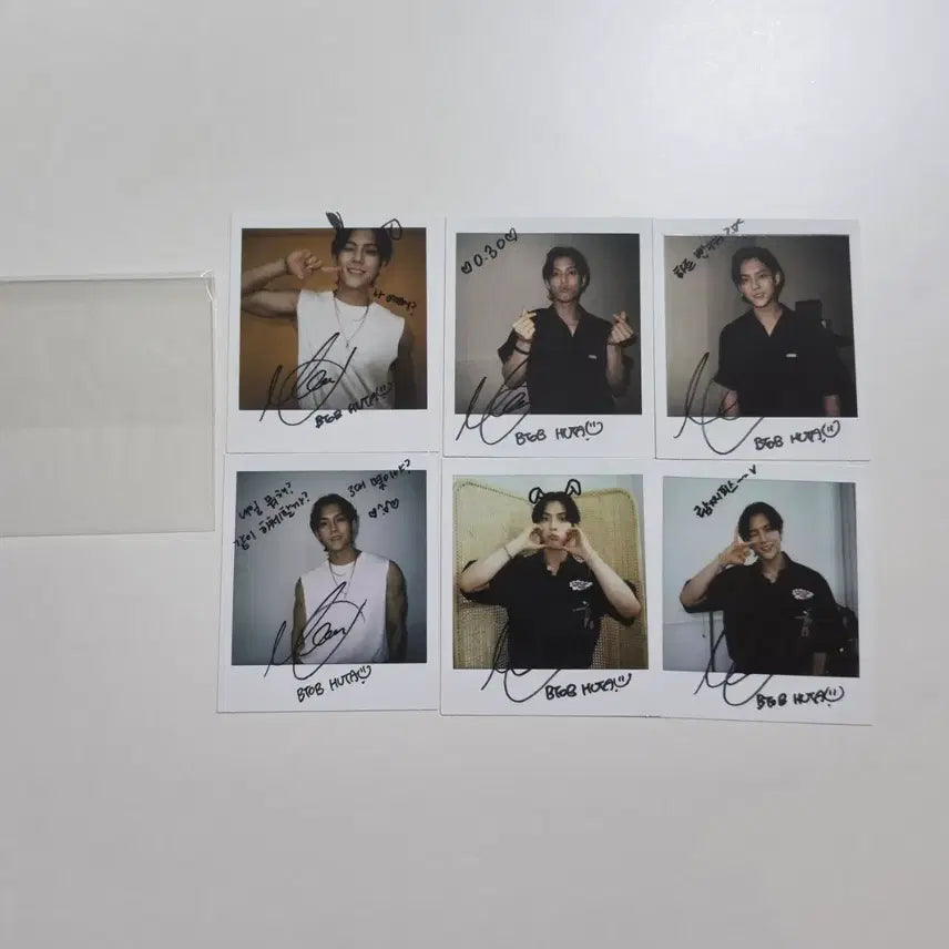 [BUNJANG] BTOB Lee Minhyuk Wonderwall Polaroid Set / 비투비 이민혁 원더월 폴라로이드 세트