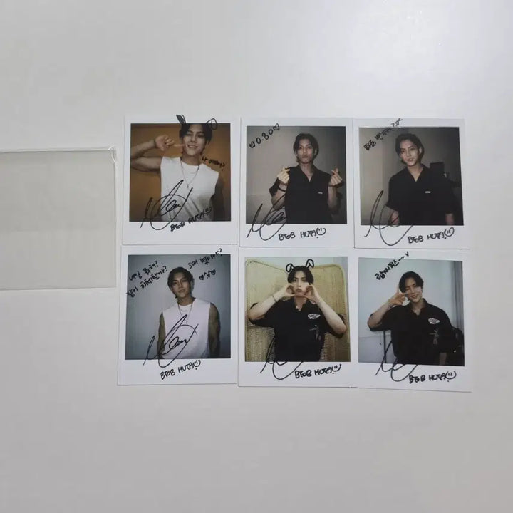 [BUNJANG] BTOB Lee Minhyuk Wonderwall Polaroid Set / 비투비 이민혁 원더월 폴라로이드 세트