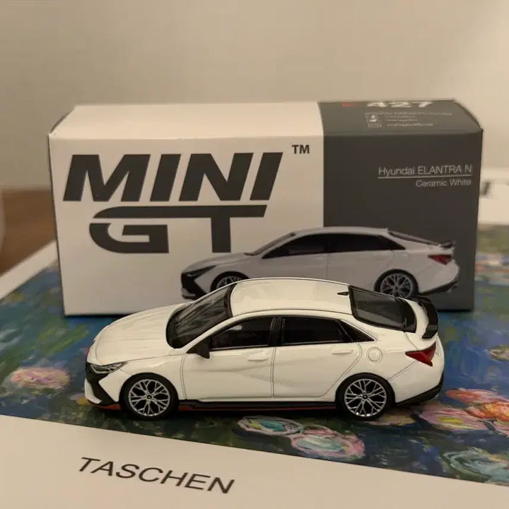 [BUNJANG] Mini GT Avante N 1:64 Scale White Diecast Model / 1:64 미니지티 아엔 화이트