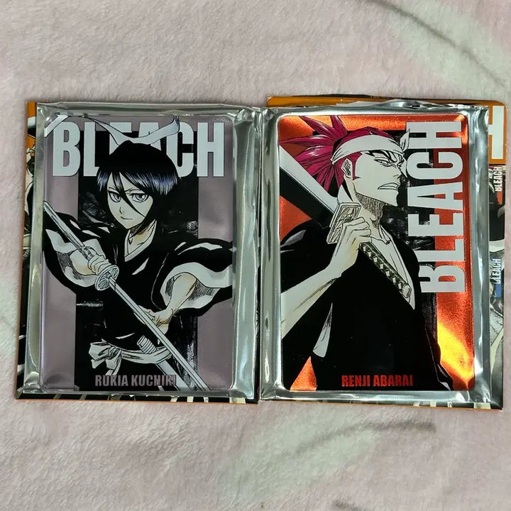 [BUNJANG] Bleach Kuchiki Rukia &amp; Abarai Renji Jump Shop Original Art Acrylic Card / 블리치 쿠치키 루키아 아바라이 렌지 점프샵 원화 스테이터스 아크릴 카드