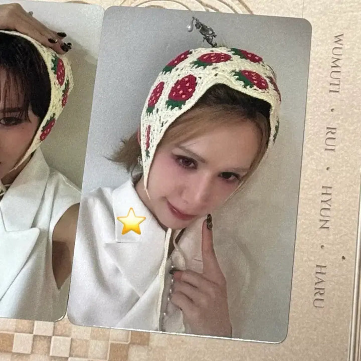 [SOLD OUT] XLOV 엑스러브 WUMUTI 우무티 미공포 포카