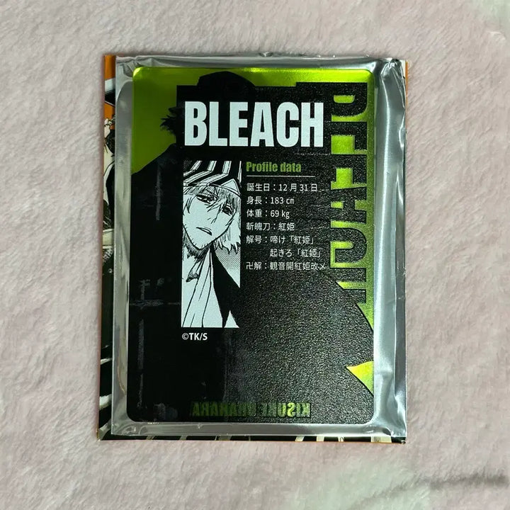 [BUNJANG] Bleach Kisuke Urahara Jump Shop Original Art Acrylic Card / 블리치 우라하라 키스케 점프샵 원화 스테이터스 아크릴 카드
