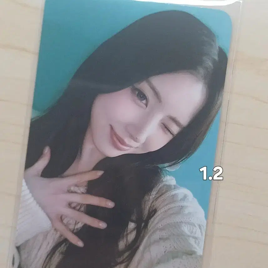 [BUNJANG] NMIXX Jiwoo Blue Valentine Counting Star Photocard / 엔믹스 지우 블루발렌타인 카운팅스타 심쿵 포토카드 포카