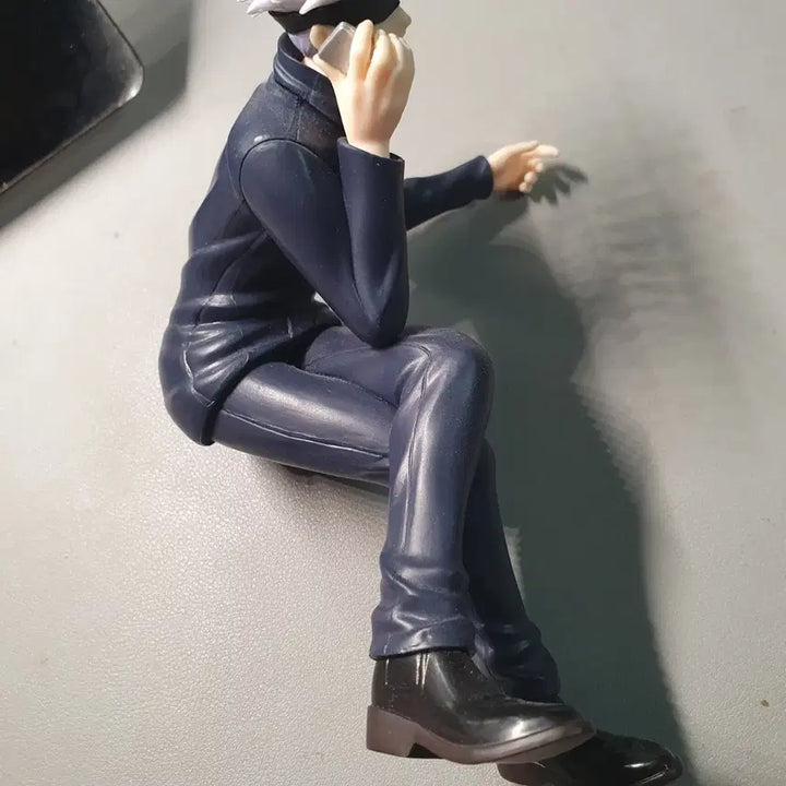 [BUNJANG] Jujutsu Kaisen Satoru Gojo Sega Chokonose Noodles Stopper Figure (Box Not Included) / 주술회전 고죠 세가 쵸코노세 피규어 누들스토퍼(상자없음)