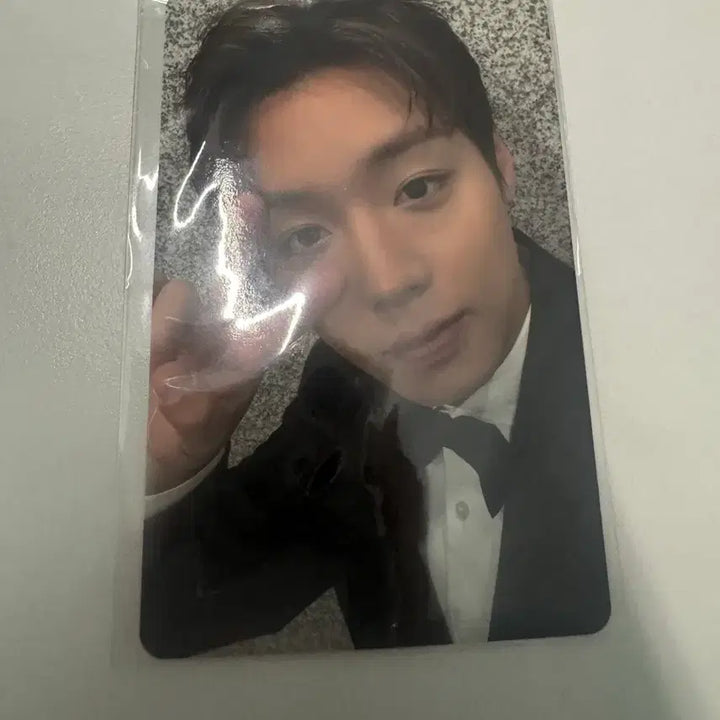 [BUNJANG] Park Jihoon Fancon First Double-Sided Photocard Baeksang V Reflect / 박지훈 팬콘 첫 양면포카 백상 브이 포카 리플렉트