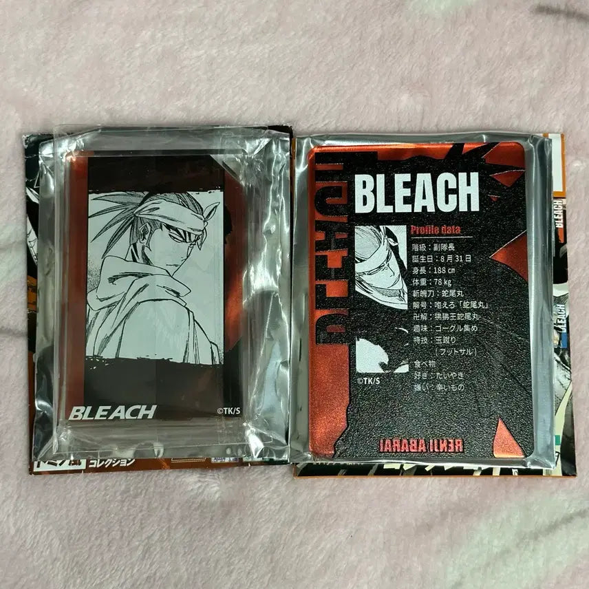 [BUNJANG] Bleach Renji Abarai Jump Shop Original Art Domino-style Acrylic Block Keyring / 블리치 아바라이 렌지 점프샵 원화 도미노풍 아크릴 블럭 키링 스테이터스