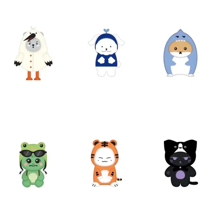 [BUNJANG] MONSTA X Monmoongi Mini Doll Bundle Set / (새상품)몬뭉치엑스 몬스타엑스 미니미니 인형 세트 일괄판매