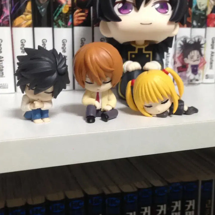 [BUNJANG] Death Note Nemuraseta-i Bundle Set (L, Light, Misa) / 데스노트 네무라세타이 일괄판매 (엘, 라이토, 미사)