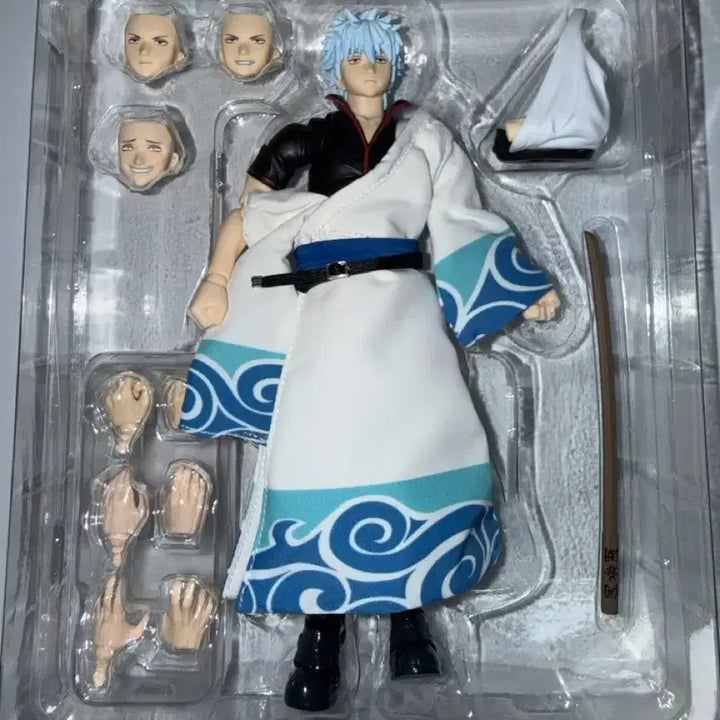 [BUNJANG] Bandai Gintama Gintoki SHF Figure with Custom Clothing Set / 은혼 긴토키 shf 피규아츠 반다이 피규어 쿠지가챠피코도히지카타룩업넨도
