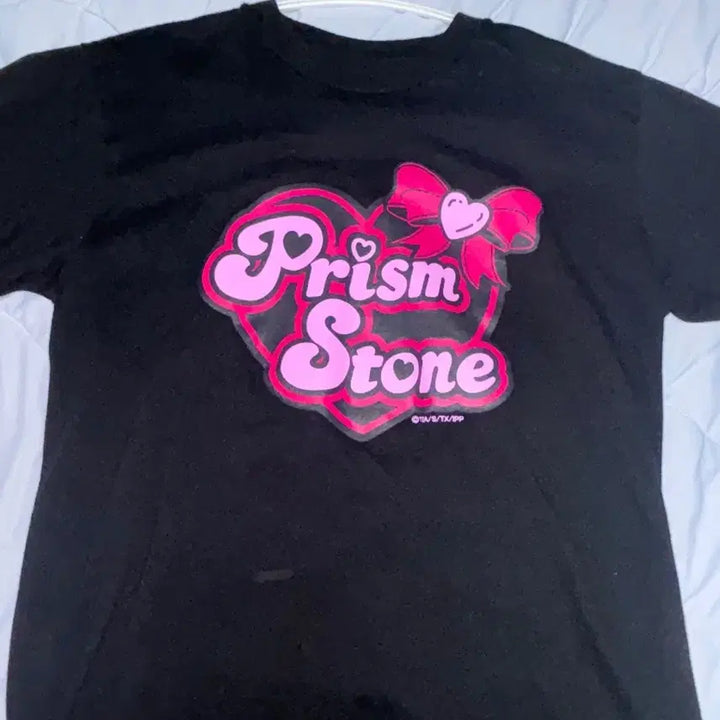 [BUNJANG] Official Prism Stone Logo T-Shirt / 공식 프리즘스톤 로고 티셔츠