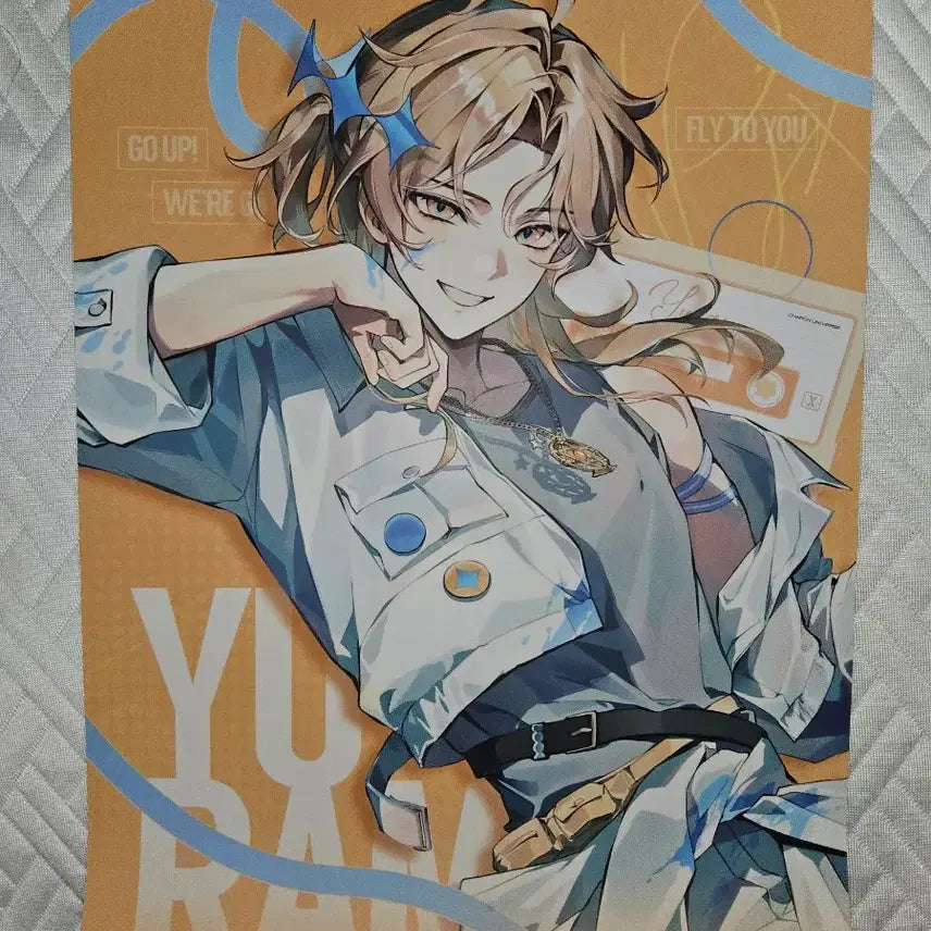 [BUNJANG] PJX Yoo Ram Fly to You Acrylic Stand &amp; A3 Poster / pjx 유람 fly to you 아크릴스탠드/A3포스터 판매