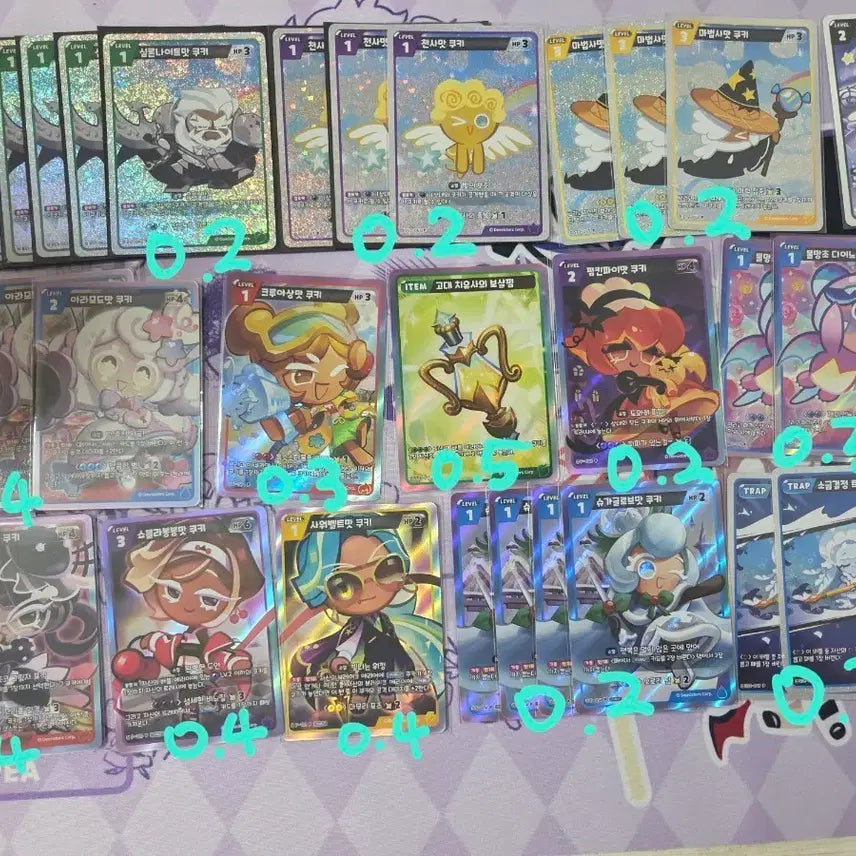[BUNJANG] Cookie Run Cards UR Bundle Set / 쿠키런 카드 프로모/ur 대량판매