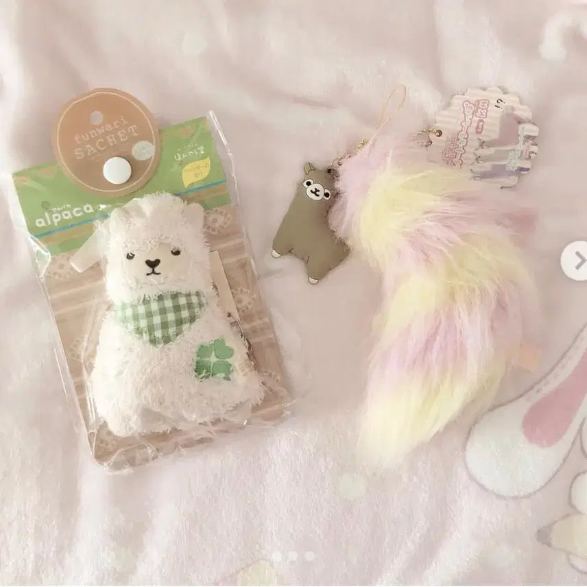 [BUNJANG] Seonyang Alpaca Plush Keychain / 서냥님 알파카 인형 키링