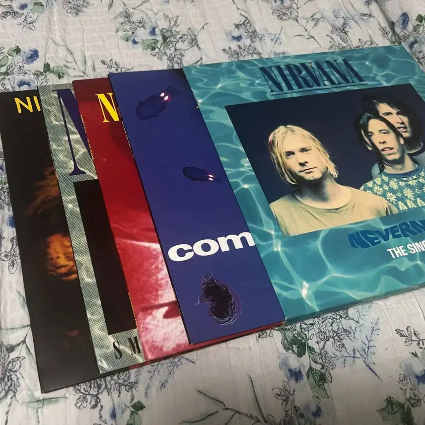 [BUNJANG] Nirvana Nevermind Single LP Set Limited Edition / 너바나 네버마인드 싱글 LP 세트 (전세계 5000세트 한정)
